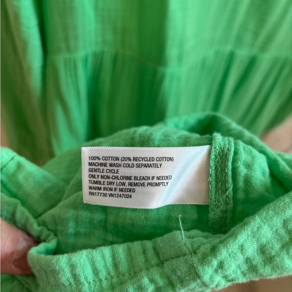 Universal Thread Vibrant Green Long Sleeve Maxi Dress - Picture 4 of 4